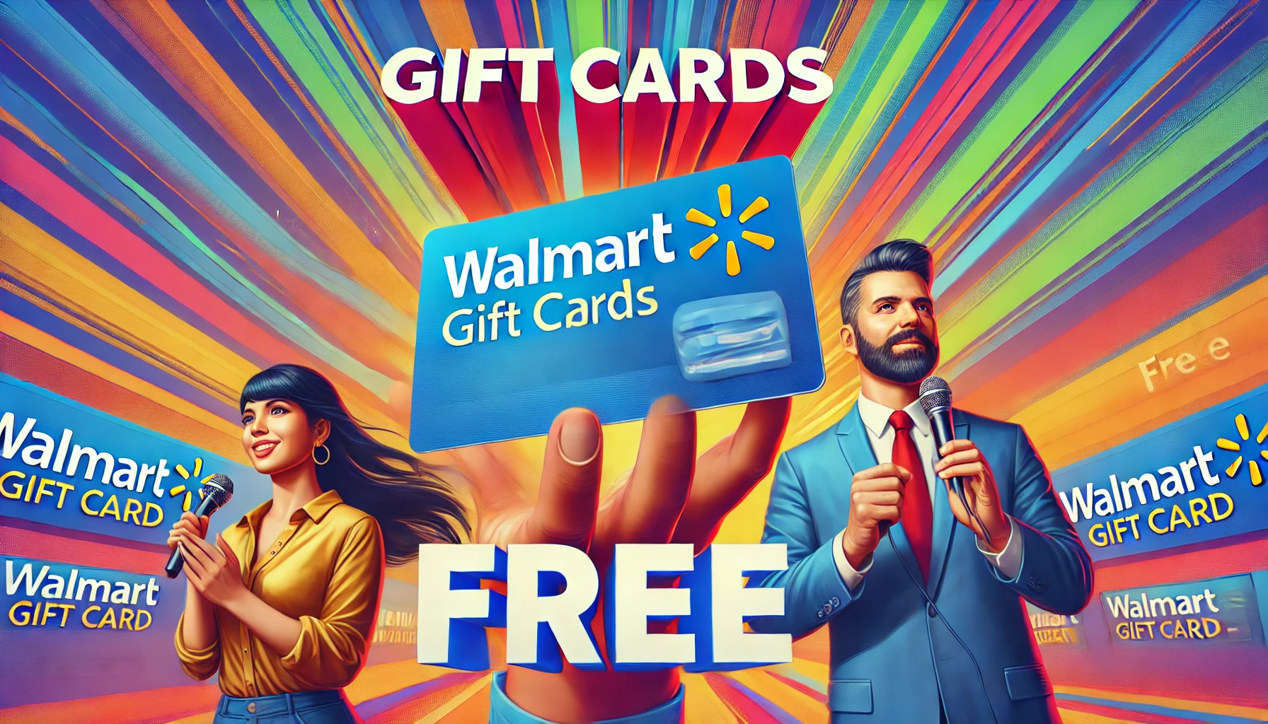 Walmart Gift Card For Free : How to get them FREE in 2025