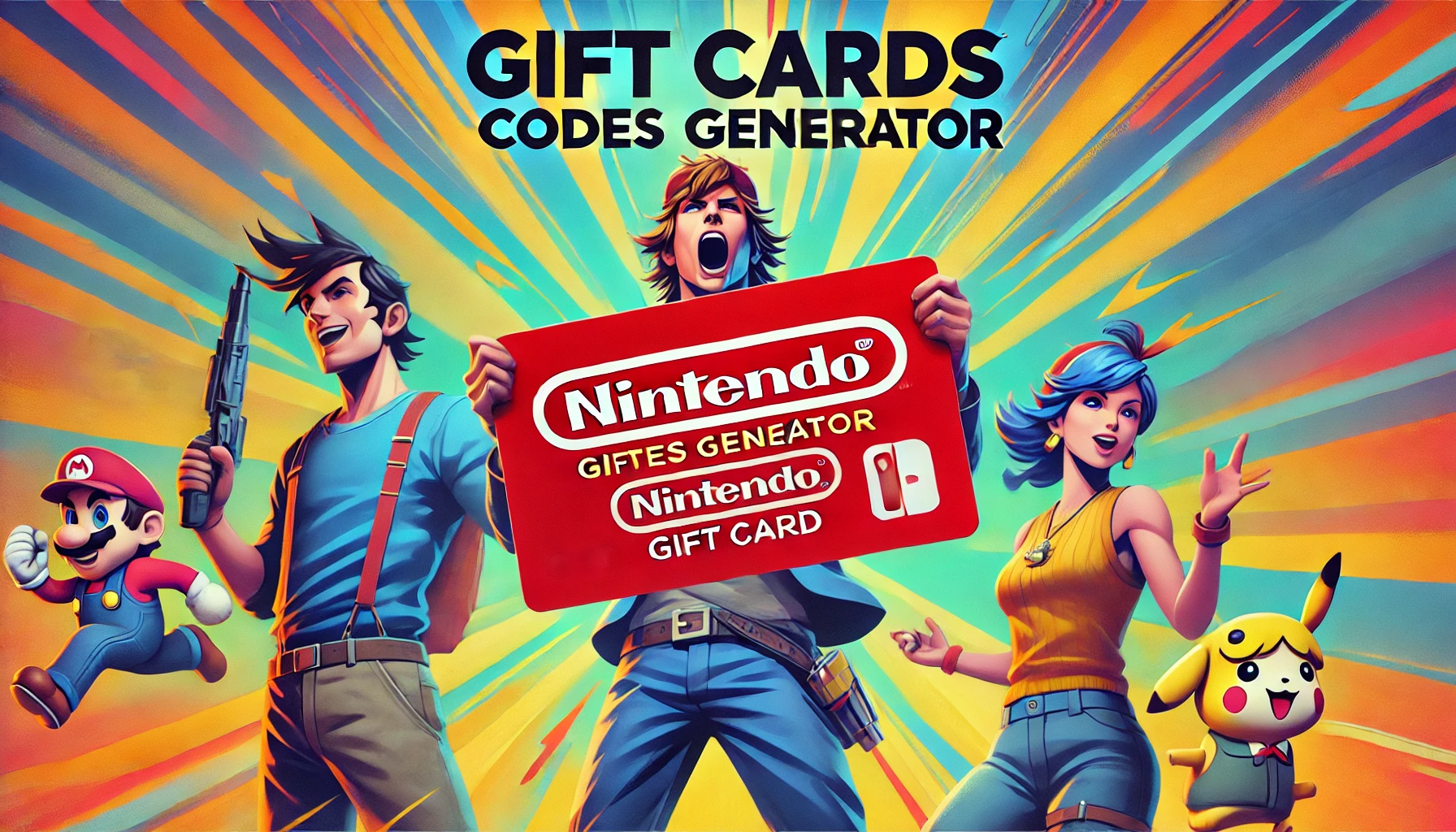 Nintendo Gift Card Codes Generator 2025 | Easy Steps to Get It